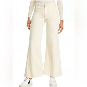 Mother The Patch Pocket Roller Skimp in Chalk Ivory - Size 29 - Never Been Worn